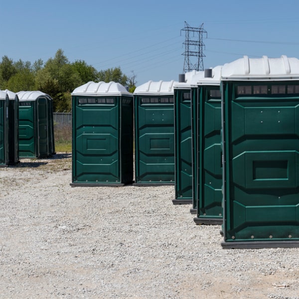 what is the power source for the event toilets